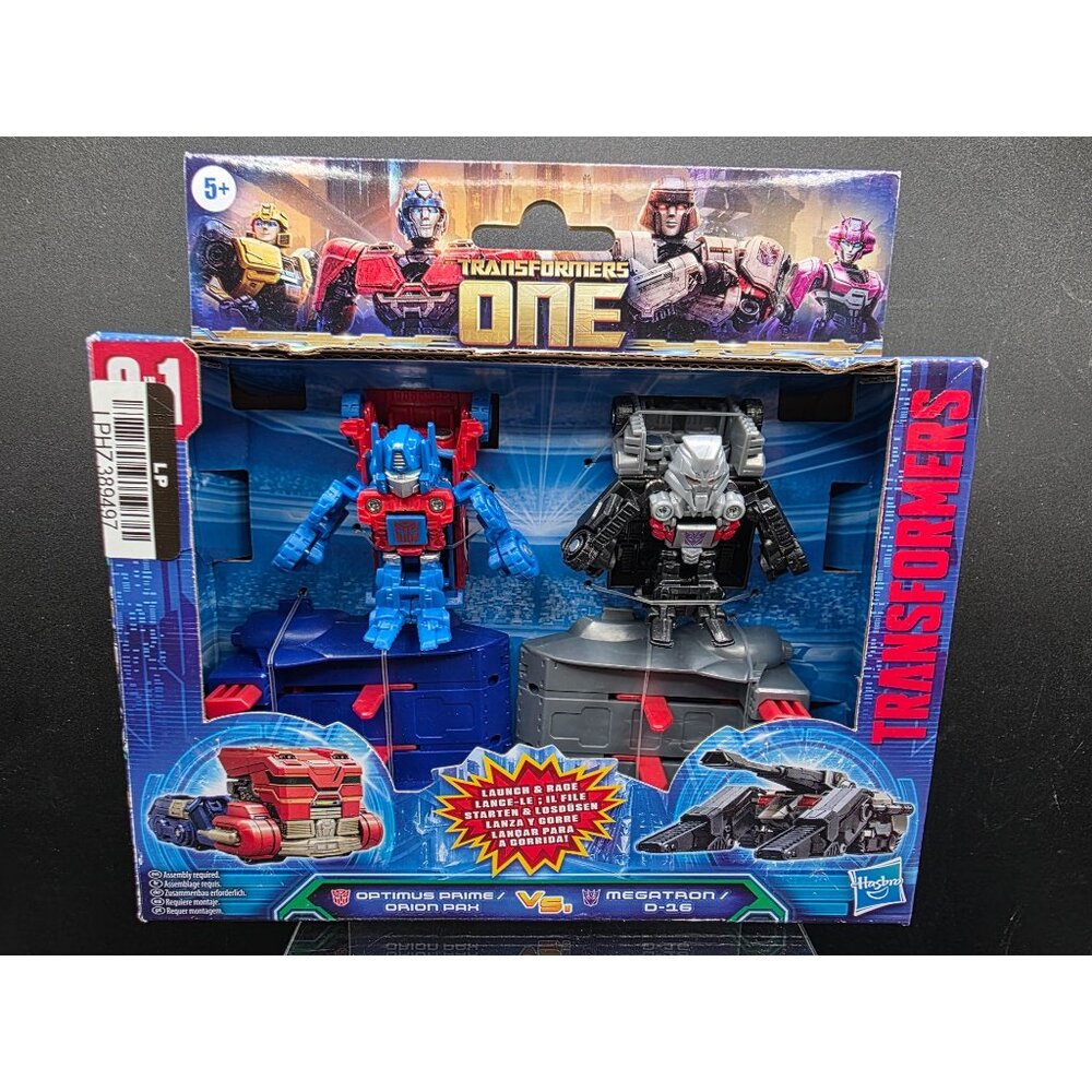 Transformers One Optimus Prime Orion Pax & Megatron D-16 Figures Launch